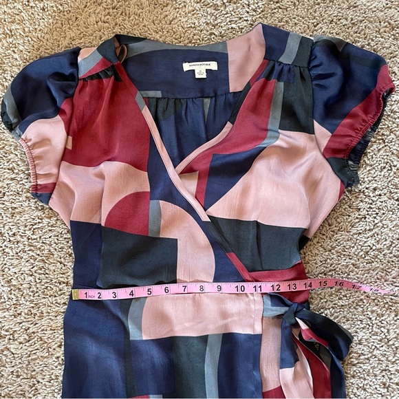 Banana Republic Factory Wrap Dress with Slip Size 14 - Picture 7 of 10